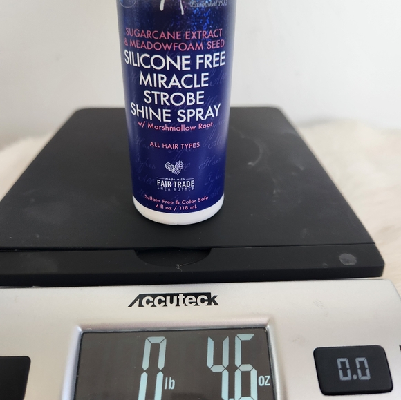 SheaMoisture Sugarcane Extract & Meadowfoam Seed Miracle Strobe Shine Spray 4 oz - Picture 6 of 6